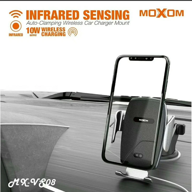 هولدر ماشینی گوشی موبایل موکسوم شارژ بی سیم دار