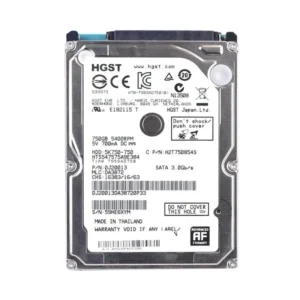 PS4 هارد لپ تاپی کارکرده استوک دست دوم با حجم 750 گیگابایت هیتاچی پلی استیشن 4 2.5 اینچی