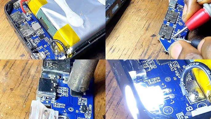 تعمیر انواع پاور بانک powerbank