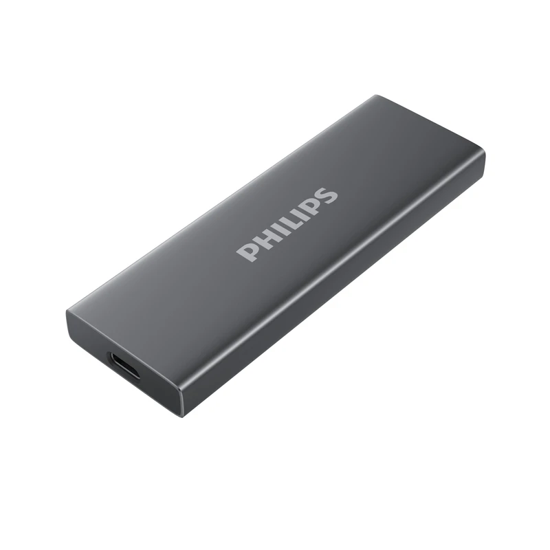 اس اس دی اکسترنال فیلیپس مدل FM61PS051S ظرفیت 512 گیگابایت رابط USB 3.2 Gen2 ssd philips