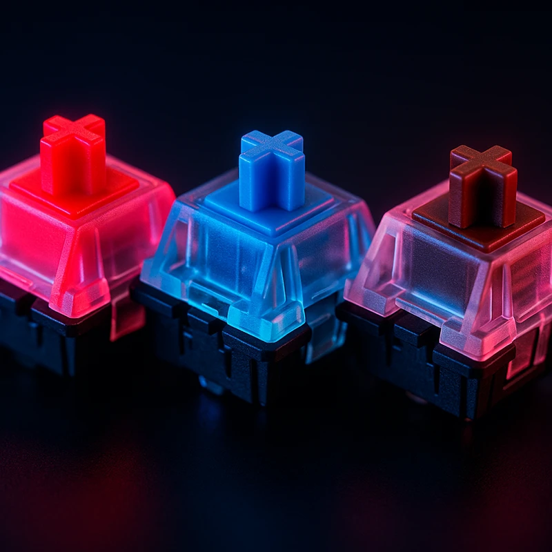 تفاوت رنگ های سوییچ کیبوردهای مکانیکال در چیست