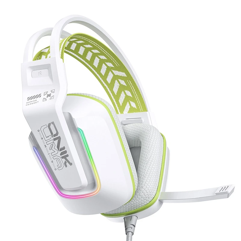 هدست گیمینگ اونیکوما مدل X13 RGB onikuma سفید