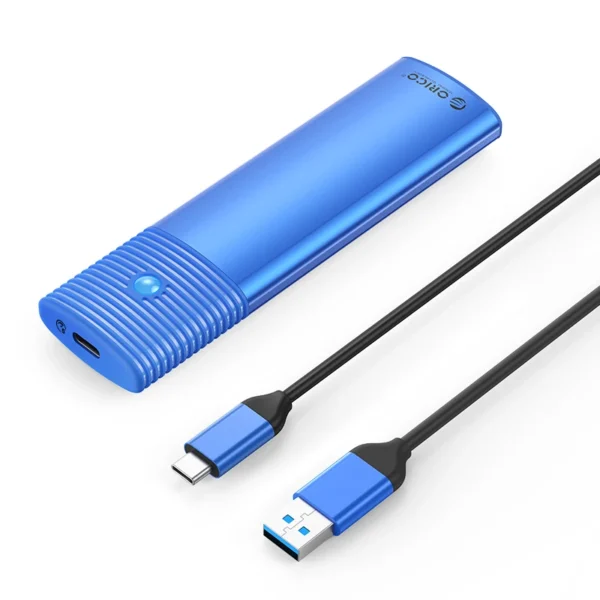 قاب اس اس دی اکسترنال NVMe M.2 اوریکو مدل PWM2-G2 آبی