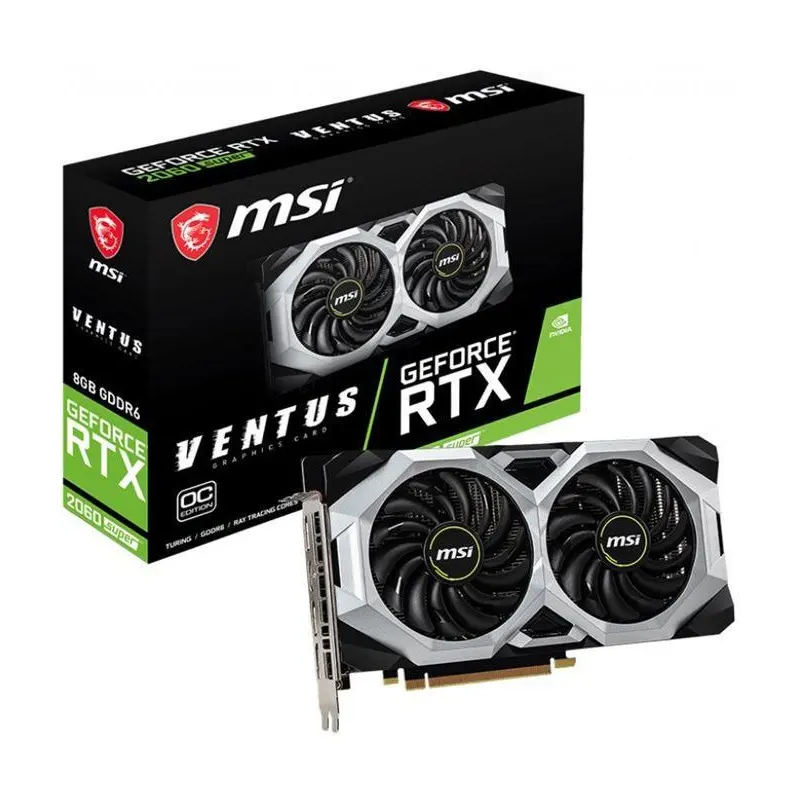 کارت گرافیک MSI (ام اس آی) مدل Geforce RTX 2060 Super GDDR6 8GB VENTUS OC