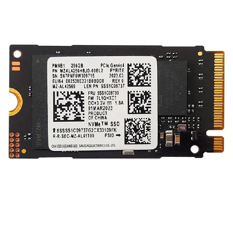 حافظه SSD سامسونگ Samsung PM9B1 256GB M.2 استوک
