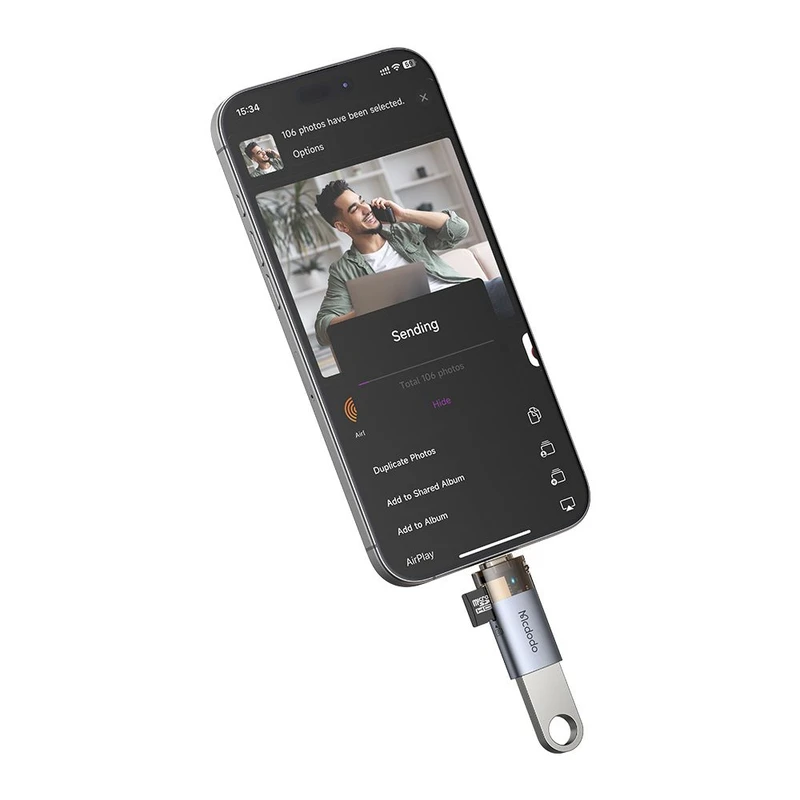 مبدل Lightning به USB مک دودو (Mcdodo) مدل OT-785 - تصویر 2