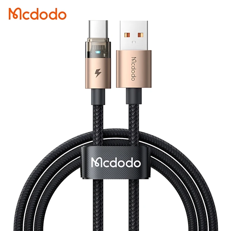کابل تبدیل USB به USB-C مک دودو مدل CA-689 طول 1.2 متر مسی